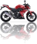 Tłumik IXIL KAWASAKI Z 300 (EX300A) typ SOVE (SLIP ON)