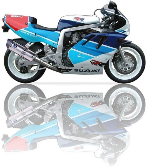 Tłumik IXIL SUZUKI GSX 750 R 90-91 (GR7AD) typ SOVE (SLIP ON)