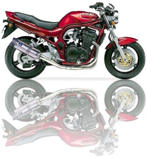 Tłumik IXIL SUZUKI GSF 1200 N BANDIT 96-99 (GV75A) typ SOVE (SLIP ON)