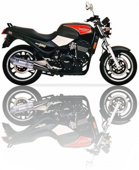 Tłumik IXIL TRIUMPH DAYTONA T357 typ SOVE (SLIP ON, RIGHT MUFFLER)