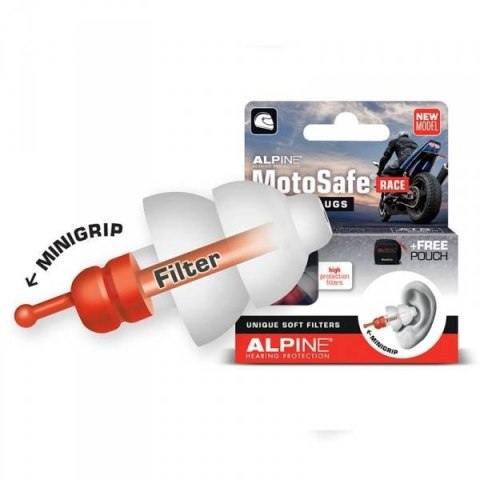 Zatyczki stopery na motocykl MOTOSAFE RACE ALPINE