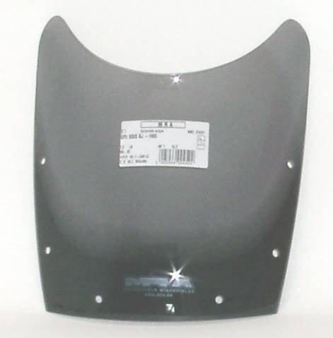 Szyba MRA KAWASAKI GPZ 500 S EX500A EX500B -1993 forma S czarna