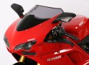 Szyba MRA DUCATI 848 H6/H7 forma O bezbarwna