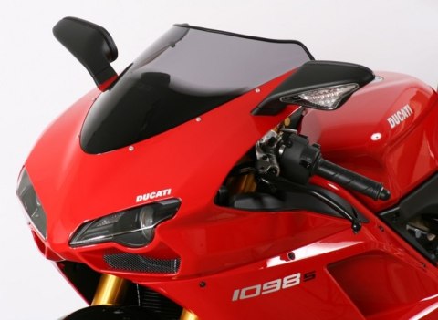 Szyba MRA DUCATI 848 H6/H7 forma O bezbarwna
