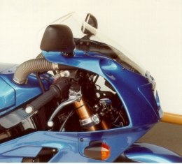 Szyba MRA KAWASAKI ZXR 400 L ZX400L 1991- forma S czarna