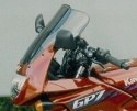 Szyba MRA KAWASAKI GPZ 500 S EX500D EX500E 1994- forma TM czarna