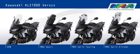 Szyba MRA KAWASAKI VERSYS 1000 SE LZT 00 C 2019- forma VXC przyciemniana