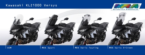Szyba MRA KAWASAKI VERSYS 1000 SE LZT 00 C 2019- forma VTM przyciemniana