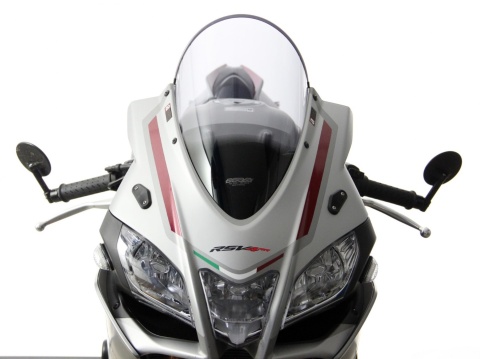 Szyba MRA APRILIA RSV 4 RR/RF/1100 FACTORY 19- RK /RR /RF 2015- forma R bezbarwna
