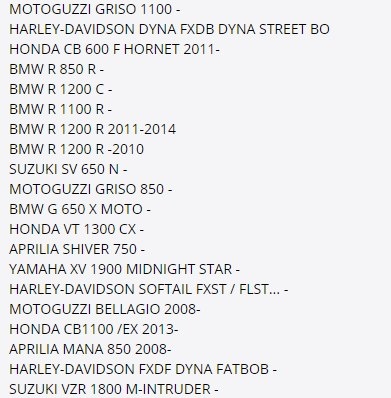 Szyba uniwersalna MRA forma SY bezbarwna