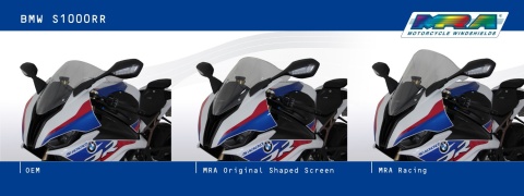 Szyba MRA BMW S1000 RR 2019- forma O przyciemniana