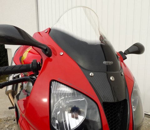 Szyba MRA HONDA VTR 1000 SP2 SC45 2002- forma R bezbarwna