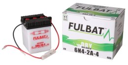 Akumulator FULBAT 6N4-2A-4 (suchy, obsługowy, kwas w zestawie)