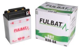 Akumulator FULBAT B38-6A (suchy, obsługowy, kwas w zestawie)