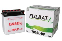 Akumulator FULBAT YB10L-BP (suchy, obsługowy, kwas w zestawie)