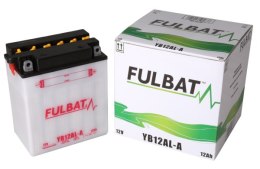 Akumulator FULBAT YB12AL-A (suchy, obsługowy, kwas w zestawie)
