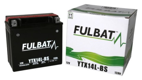 Akumulator FULBAT YTX14L-BS (AGM, obsługowy, kwas w zestawie)