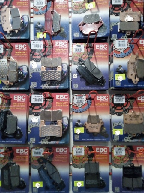 EBC Klocki hamulcowe FA185TT KLX 250 300 400 450