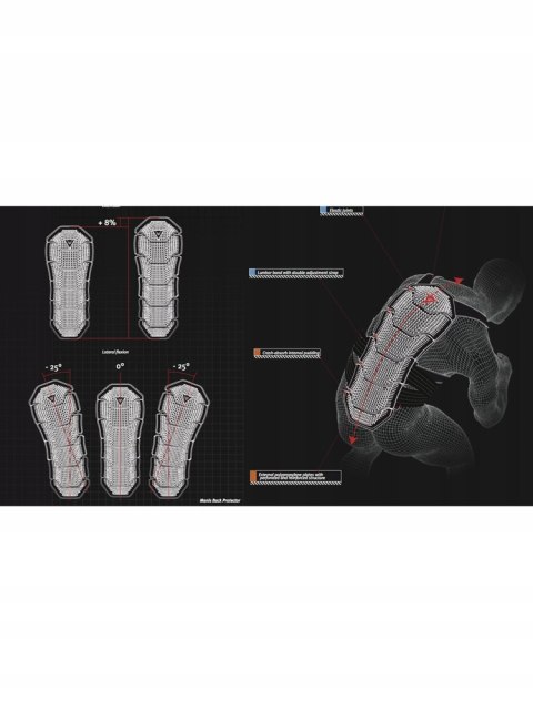 Ochraniacz żółw plecy Dainese Manis D1 L/59cm