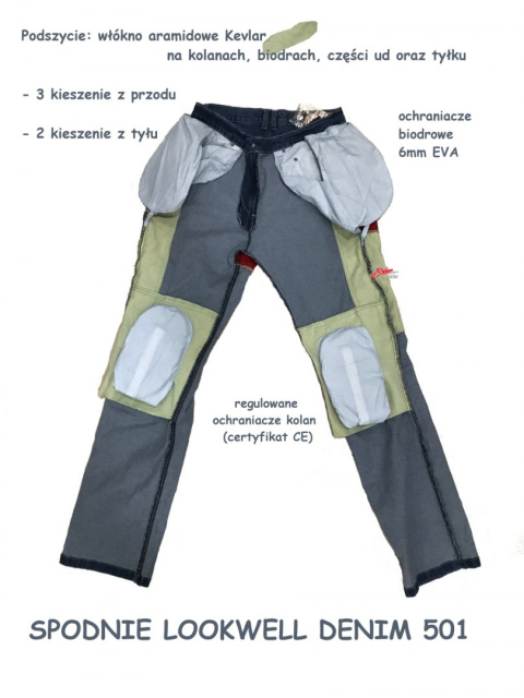 Jeansy Lookwell Denim 501