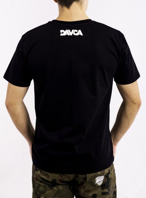 DAVCA T-shirt white logo