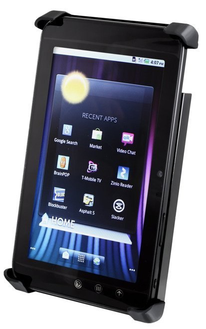 Uchwyt do małych tabletów np. 7 calowych z futerałem oraz bez futerału