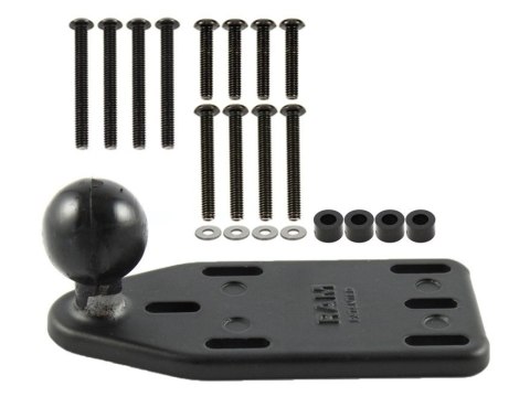 Uchwyt montowany na pokrywę zbiornika płynu hamulcowego w motocyklu