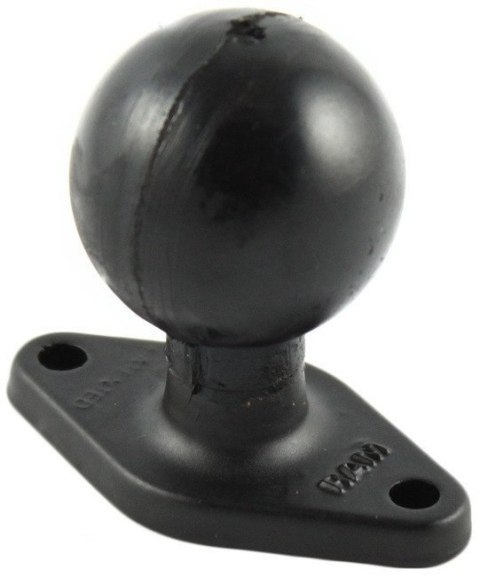 Głowica obrotowa 1.5-calowa z podstawą w kształcie rombu