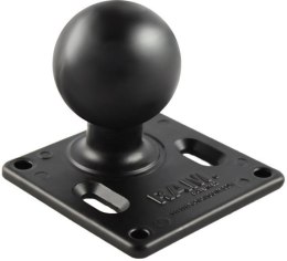 Kwadratowa podstawa 3.625 cala 75 mm x 75 mm VESA z 2.25 calową głowicą obrotową.