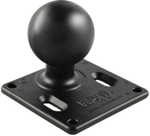 Kwadratowa podstawa 3.625 cala 75 mm x 75 mm VESA z 2.25 calową głowicą obrotową.