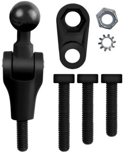 Podstawa motocyklowa Twist and Tilt™ z 1-calową głowicą obrotową