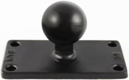 Prostokątna podstawa z 1.5 calową głowicą obrotową