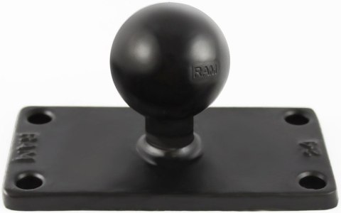 Prostokątna podstawa z 1.5 calową głowicą obrotową