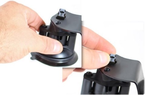 Przegubowa podstawa montażowa z podwójną przyssawką