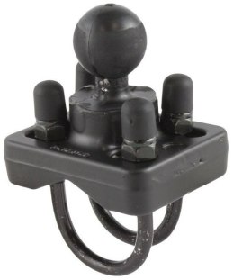 Podstawa kulkowa RAM® z podwójną śrubą w kształcie litery U do szyn 1