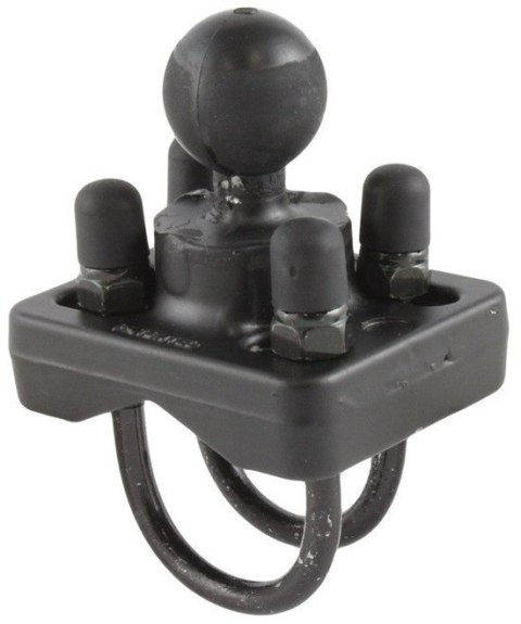 Podstawa kulkowa RAM® z podwójną śrubą w kształcie litery U do szyn 1" - 1,25".