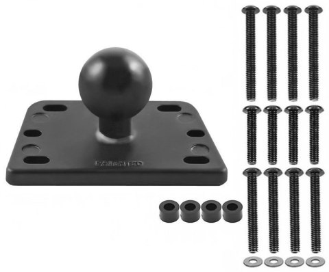 Uchwyt montowany na pokrywę zbiornika płynu hamulcowego w motocyklu