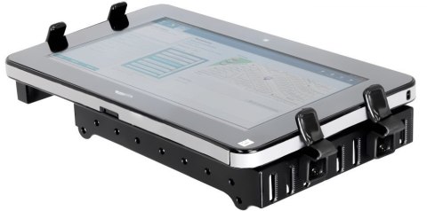 Uchwyt montowany w otwór na napoje do notebook'ów i tabletów.