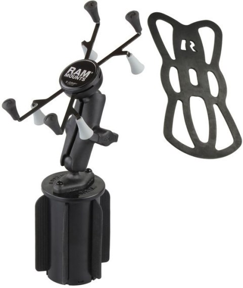 Uniwersalny uchwyt X-Grip™ do małych tabletów w tym Apple iPad mini 3 montowany w otwór na napoje