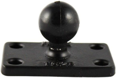 Głowica obrotowa o średnicy 1" o podstawie prostokątnej