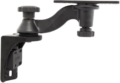 Pojedyncze ramię obrotowe o długości 6 cali z prostokątną podstawą o wymiarach 6.25 cala x 2 cale