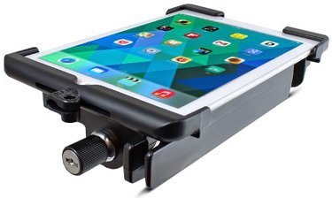 Uchwyt z blokadą na kluczyk do Apple iPad mini & iPad mini 2 & iPad mini 3 bez futerału.