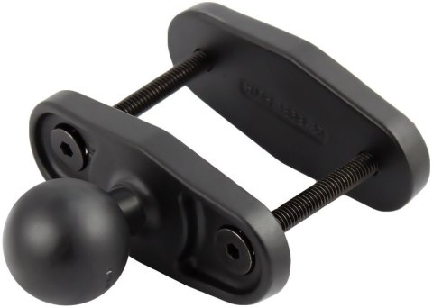 Zaciskowa podstawa montażowa z 1.5-calową głowicą obrotową. Maksymalna szerokość zaciskowa - 2.5 cala.