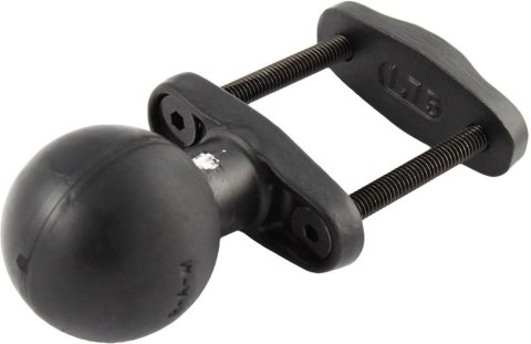 Zaciskowa podstawa montażowa z 2.25-calową głowicą obrotową. Maksymalna szerokość zaciskowa - 1.7 cala.