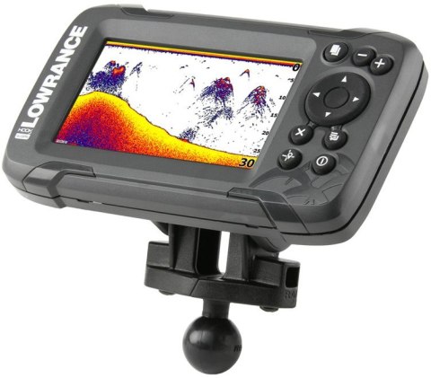 Adapter montażowy z głowicą obrotową o średnicy 1" do echosondy Lowrance serii Hook².