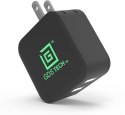 GDS 2-Port USB ładowarka do gniazda sieciowego.