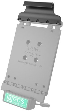 Górny element mechanizmu sprężynowego do stacji dokującej GDS™ dedykowany do Apple iPad mini 4 w futerale ochronnym IntelliSkin™
