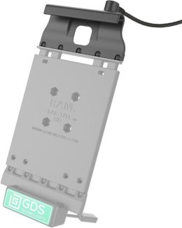 Górny element mechanizmu sprężynowego do stacji dokującej GDS™ dedykowany do Samsung Galaxy Tab 4 8.0 w futerale ochronnym Intel