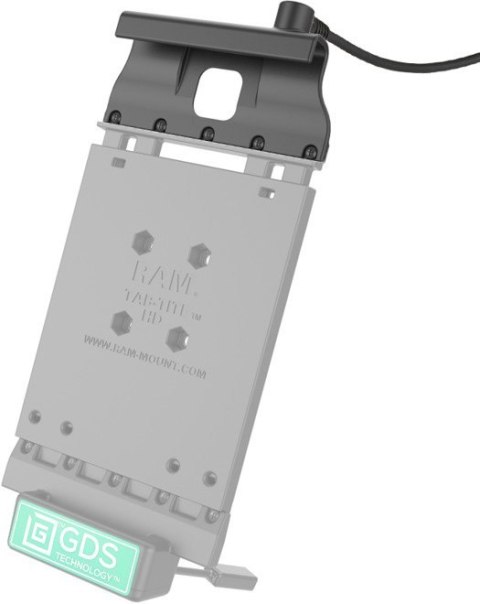 Górny element mechanizmu sprężynowego do stacji dokującej GDS™ dedykowany do Samsung Galaxy Tab 4 8.0 w futerale ochronnym Intel