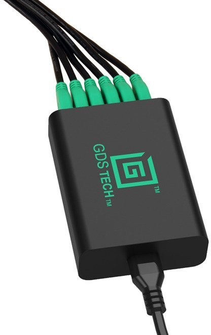 Inteligentna 6-portowa ładowarka USB GDS®